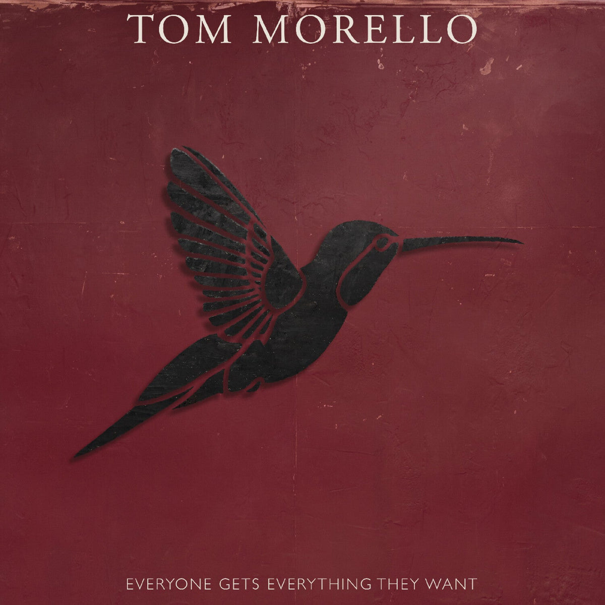 TOM MORELLO - EVERYONE GETS EVERYTHING THAT THEY WANT - INSURGENT RED COLOR - VINYL LP