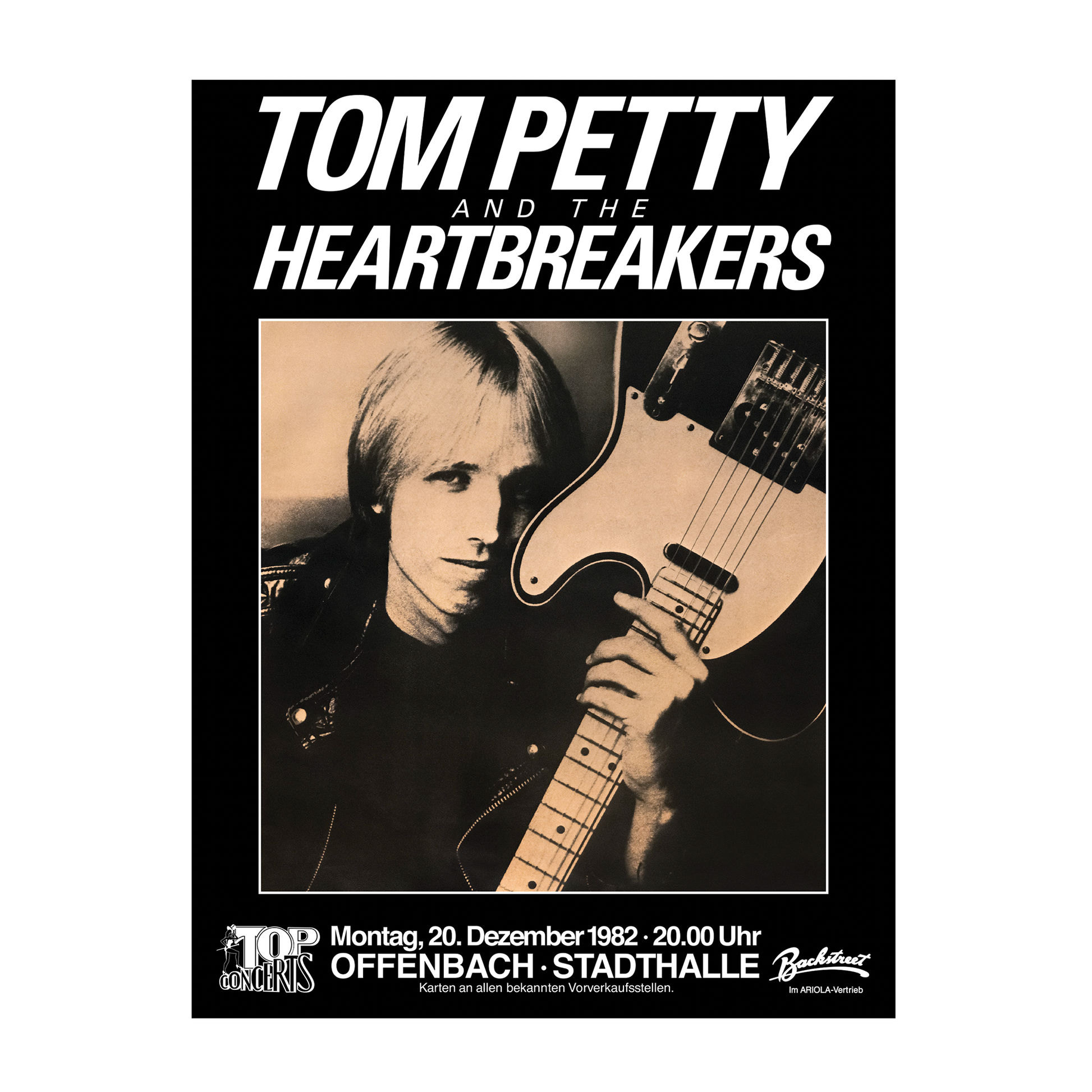 TOM PETTY - ''EXHIBIT'' POSTER