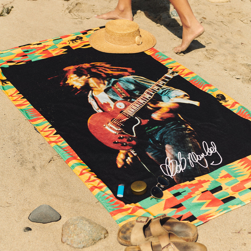 BOB MARLEY x SLOWTIDE - TRENCHTOWN BEACH TOWEL