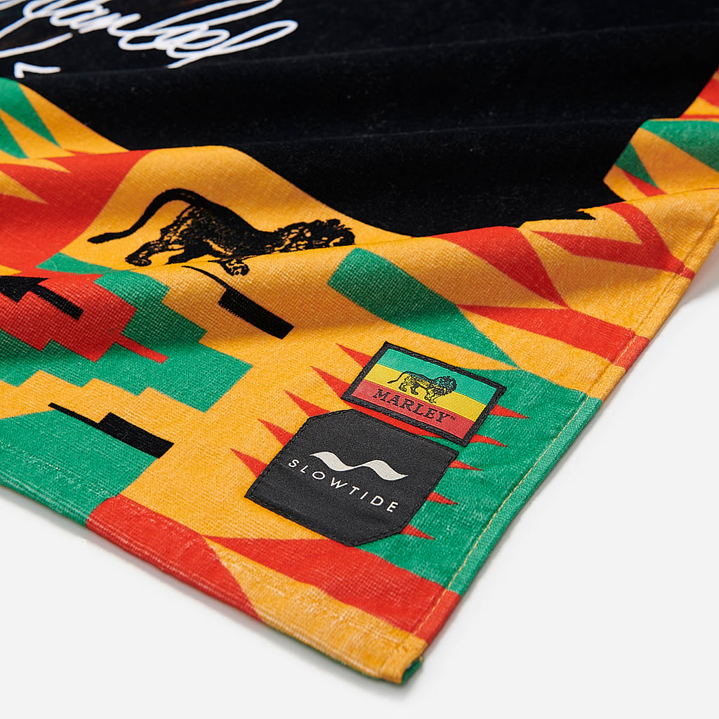 BOB MARLEY x SLOWTIDE - TRENCHTOWN BEACH TOWEL