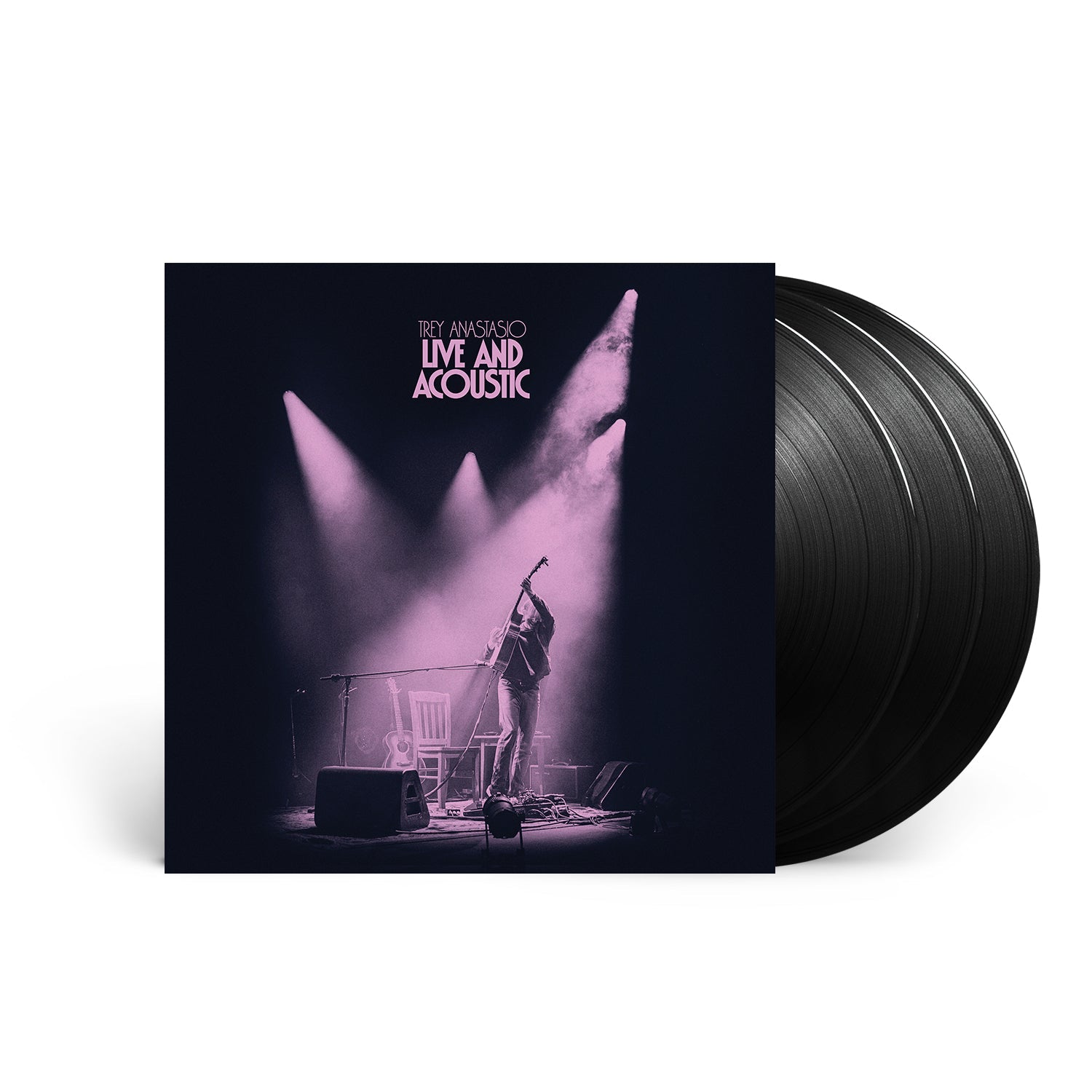 TREY ANASTASIO - LIVE AND ACOUSTIC - 3-LP - VINYL LP
