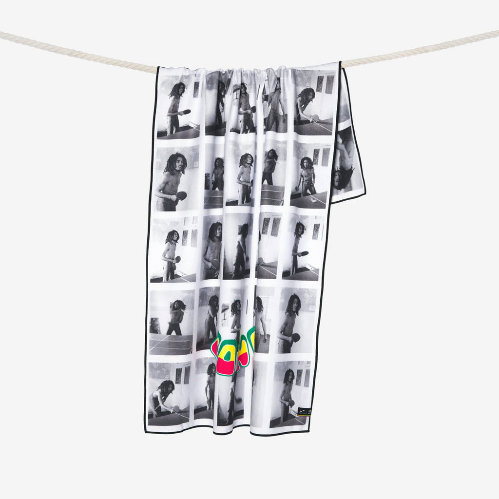 BOB MARLEY x SLOWTIDE - TUFF PONG PERFORMANCE QUICK-DRY TRAVEL TOWEL