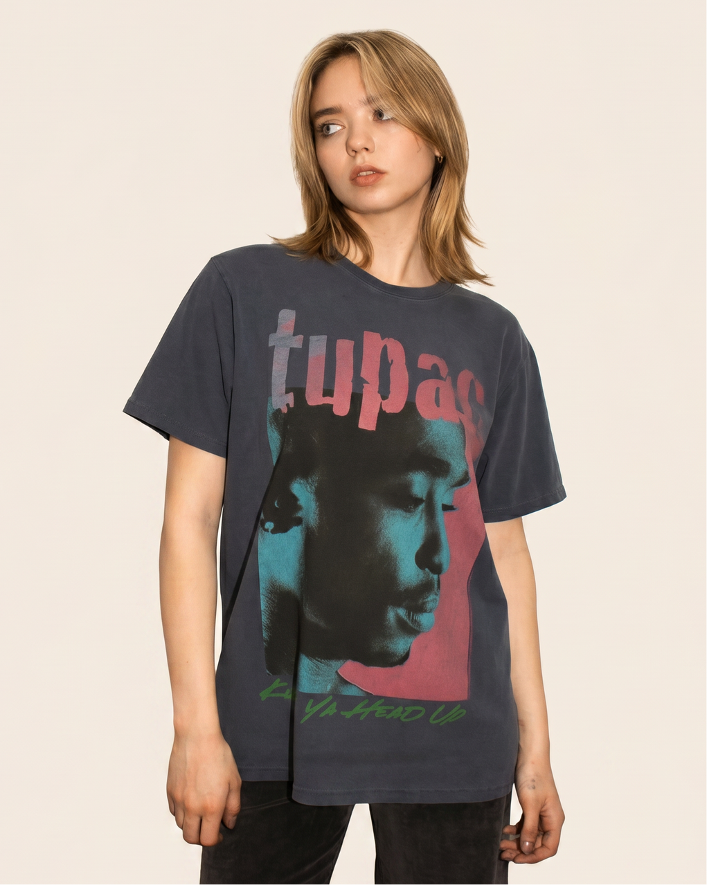 TUPAC - KEEP YOUR HEAD UP TEE