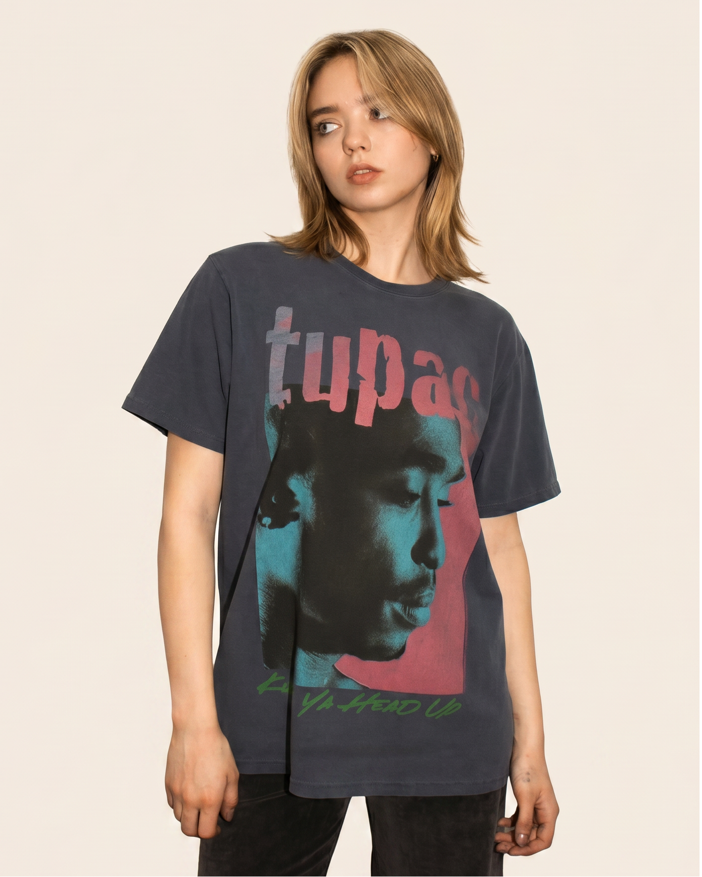 TUPAC - KEEP YOUR HEAD UP TEE