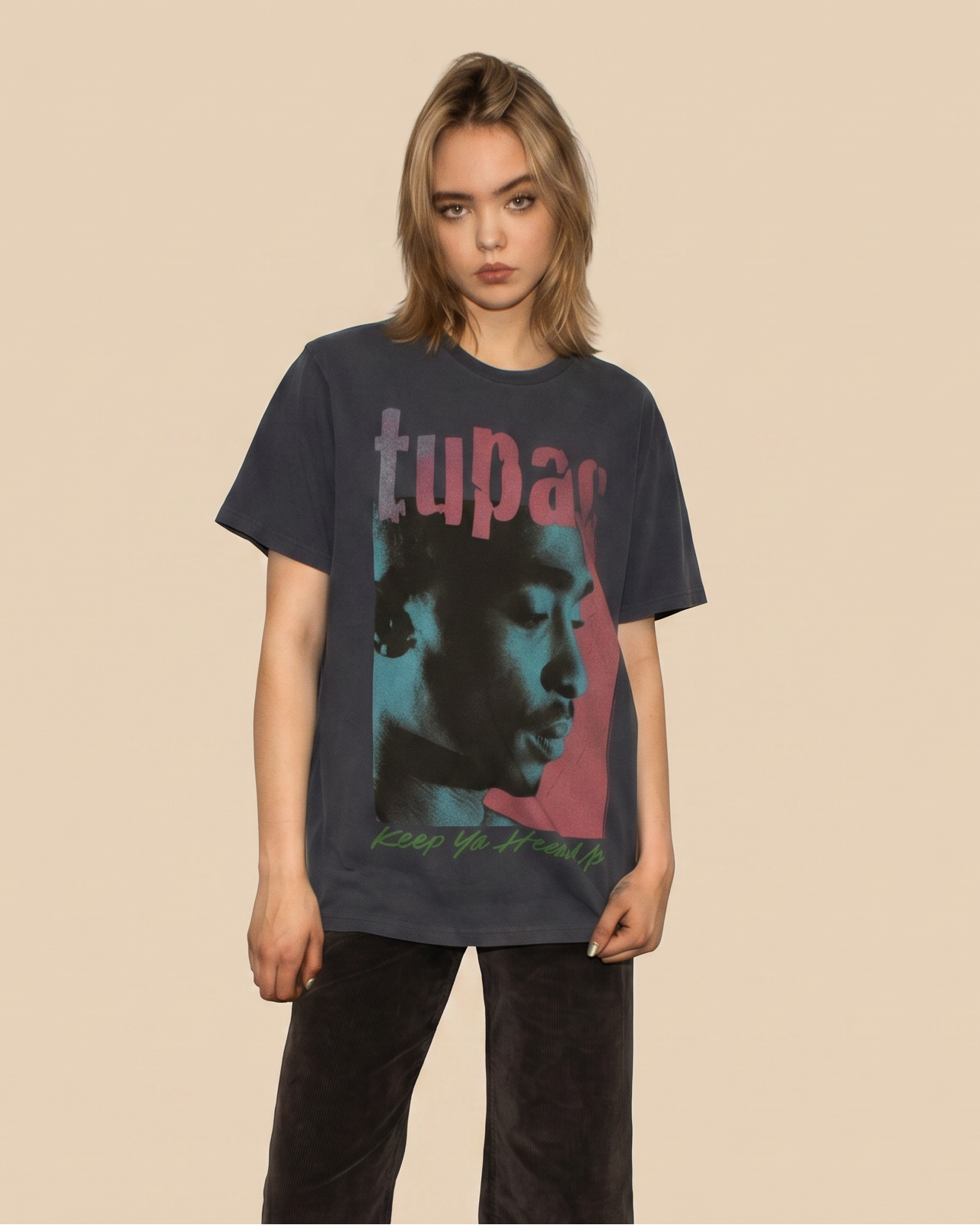TUPAC - KEEP YOUR HEAD UP TEE