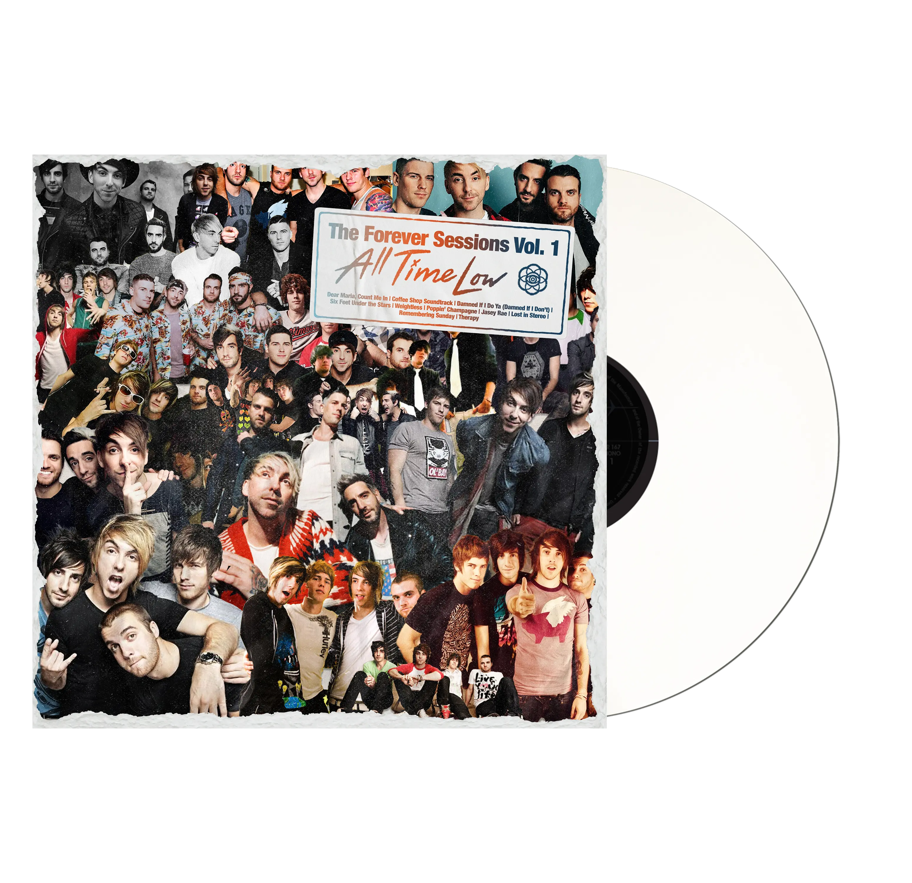 ALL TIME LOW - THE FOREVER SESSIONS VOL. 1 - WHITE COLOR - VINYL LP