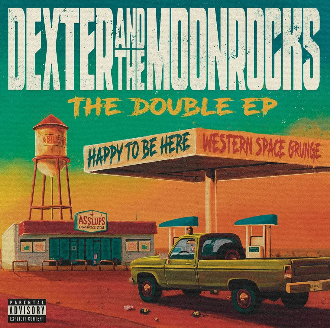 DEXTER AND THE MOONROCKS - THE DOUBLE EP - GREEN COLOR- VINYL LP