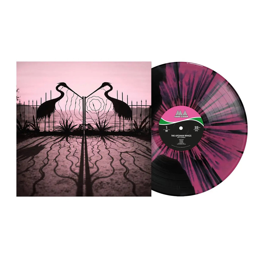 AFGHAN WHIGS - SOFT CONTROL - INDIE EXCLUSIVE - PINK & BLACK COLOR - VINYL LP