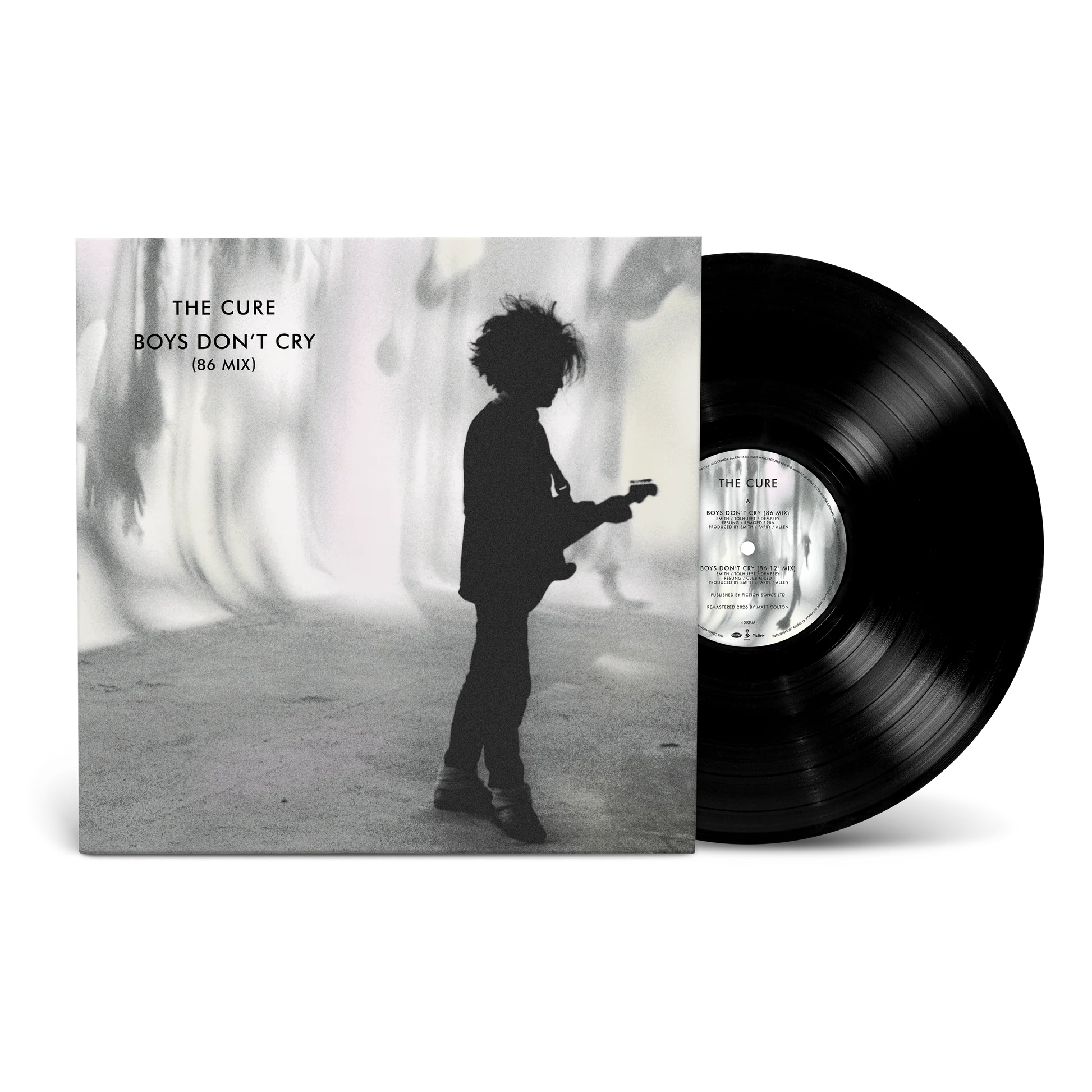 THE CURE - BOYS DON'T CRY - ('86 MIX) - 12" VINYL SINGLE