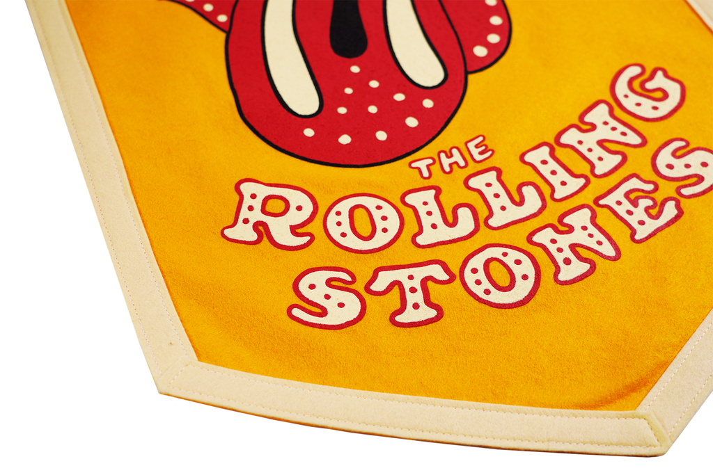 THE ROLLING STONES x OXFORD PENNANT - CAMP FLAG