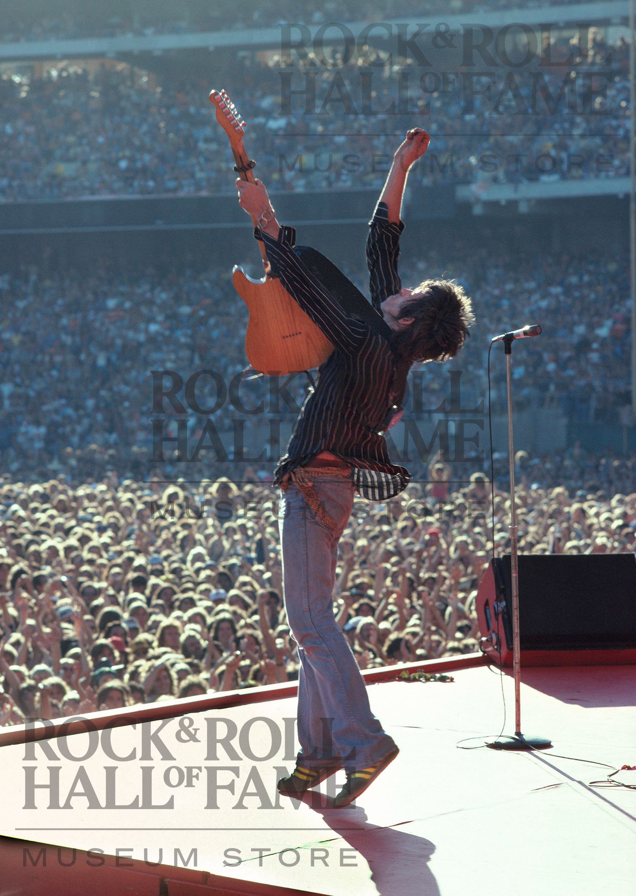 THE ROLLING STONES – KEITH RICHARDS – OAKLAND COLISEUM - 1978