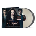 VARIOUS ARTISTS - THE TWILIGHT SAGA: ECLIPSE - ORIGINAL MOTION PICTURE SOUNDTRACK - TRANSPARENT WHITE + BLACK ICE COLOR  - 2-LP - VINYL LP