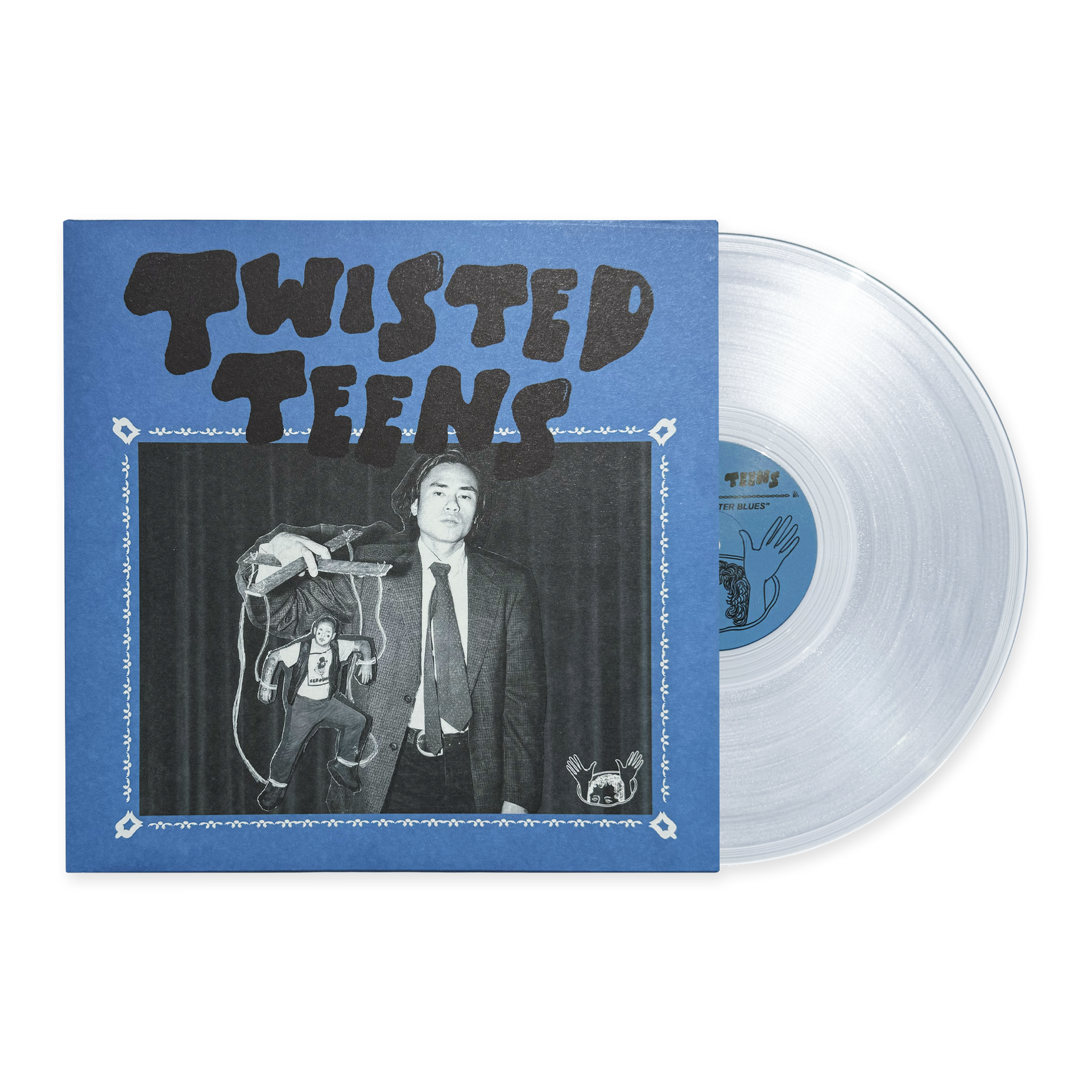 TWISTED TEENS - FLORIDA WATER BLUES - CLEAR COLOR - VINYL LP