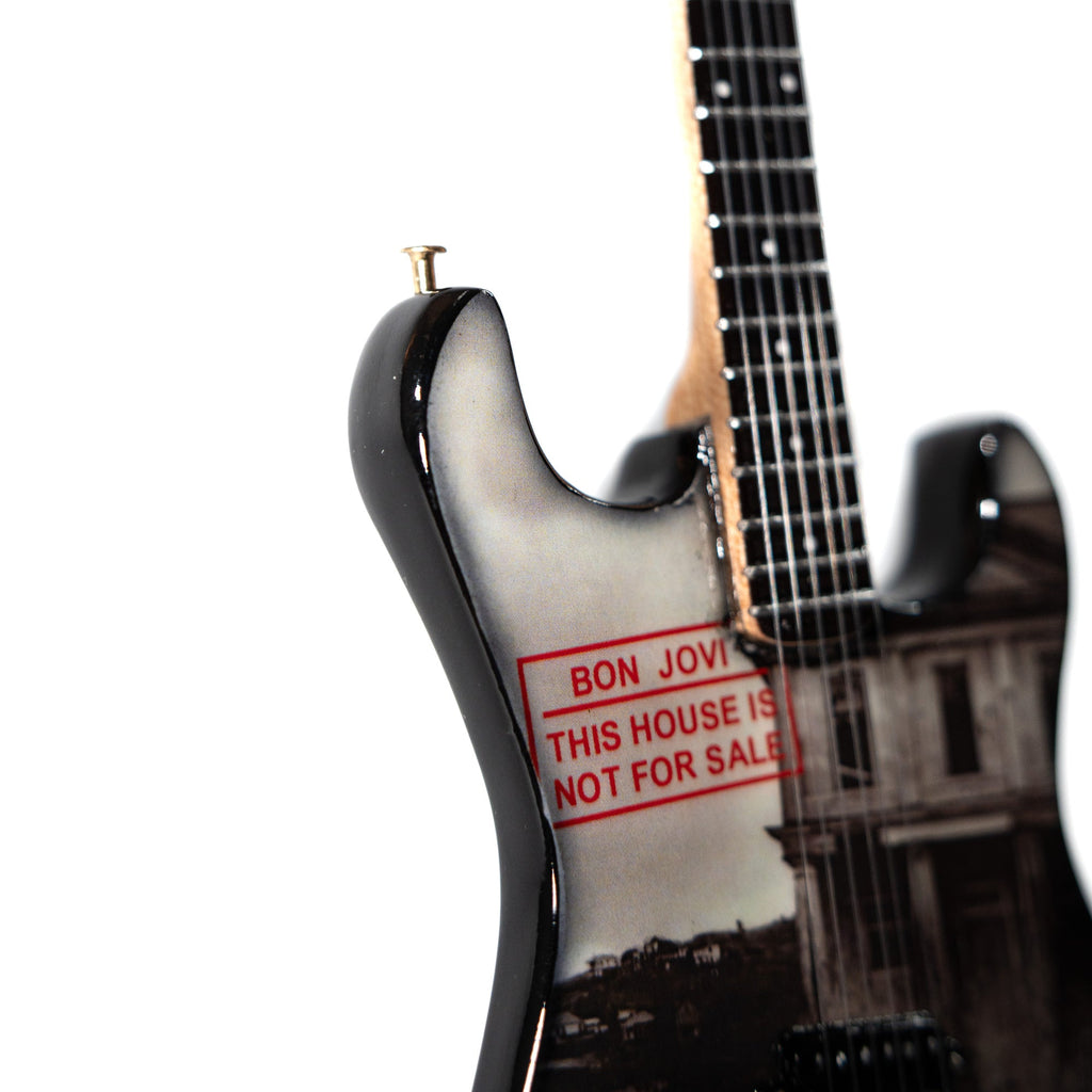 BON JOVI - THIS HOUSE IS NOT FOR SALE - MINI GUITAR