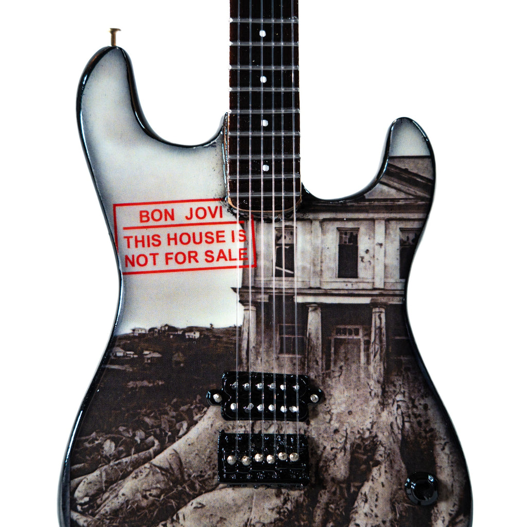 BON JOVI - THIS HOUSE IS NOT FOR SALE - MINI GUITAR