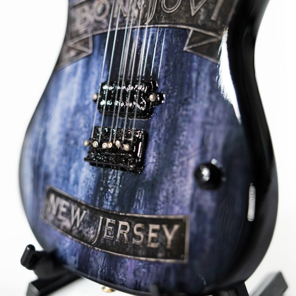 BON JOVI - NEW JERSEY - MINI GUITAR