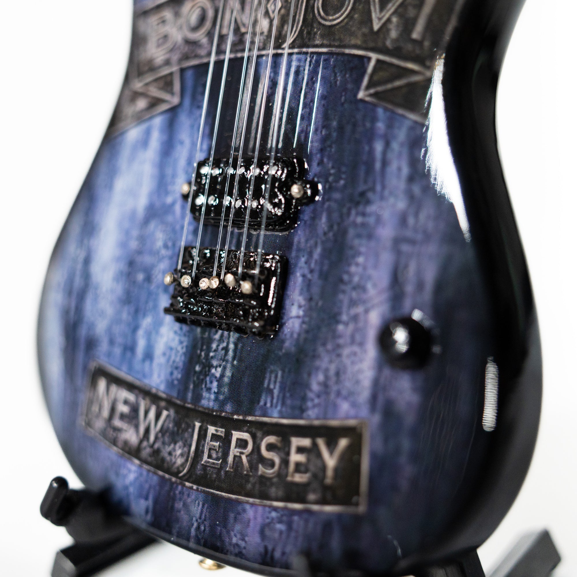 BON JOVI - NEW JERSEY - MINI GUITAR