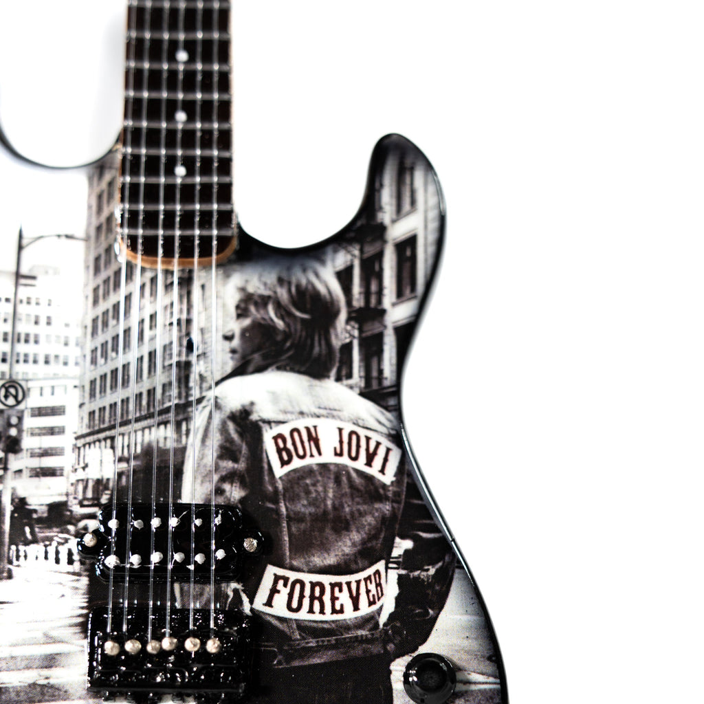 BON JOVI - FOREVER ALBUM - MINI GUITAR