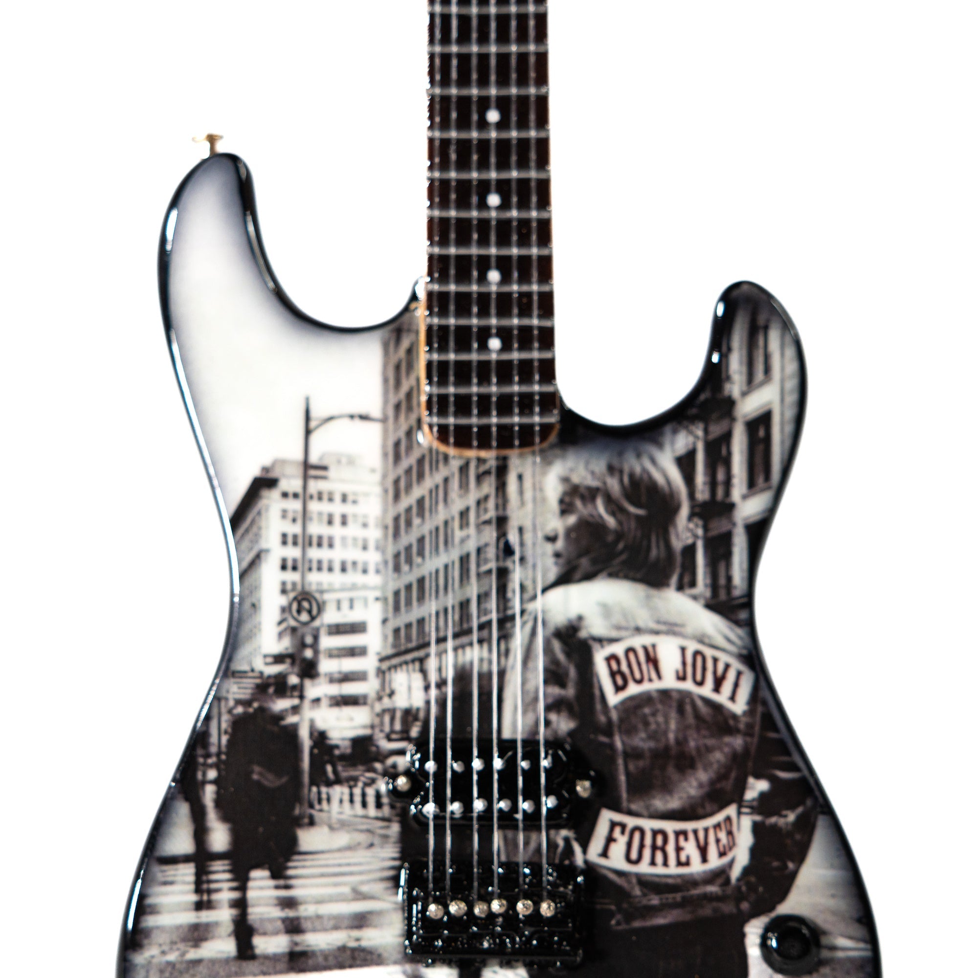 BON JOVI - FOREVER ALBUM - MINI GUITAR