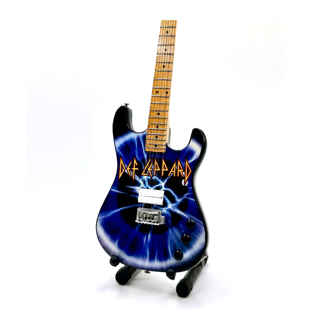 DEF LEPPARD - FULL SET OF 6 MINI GUITARS