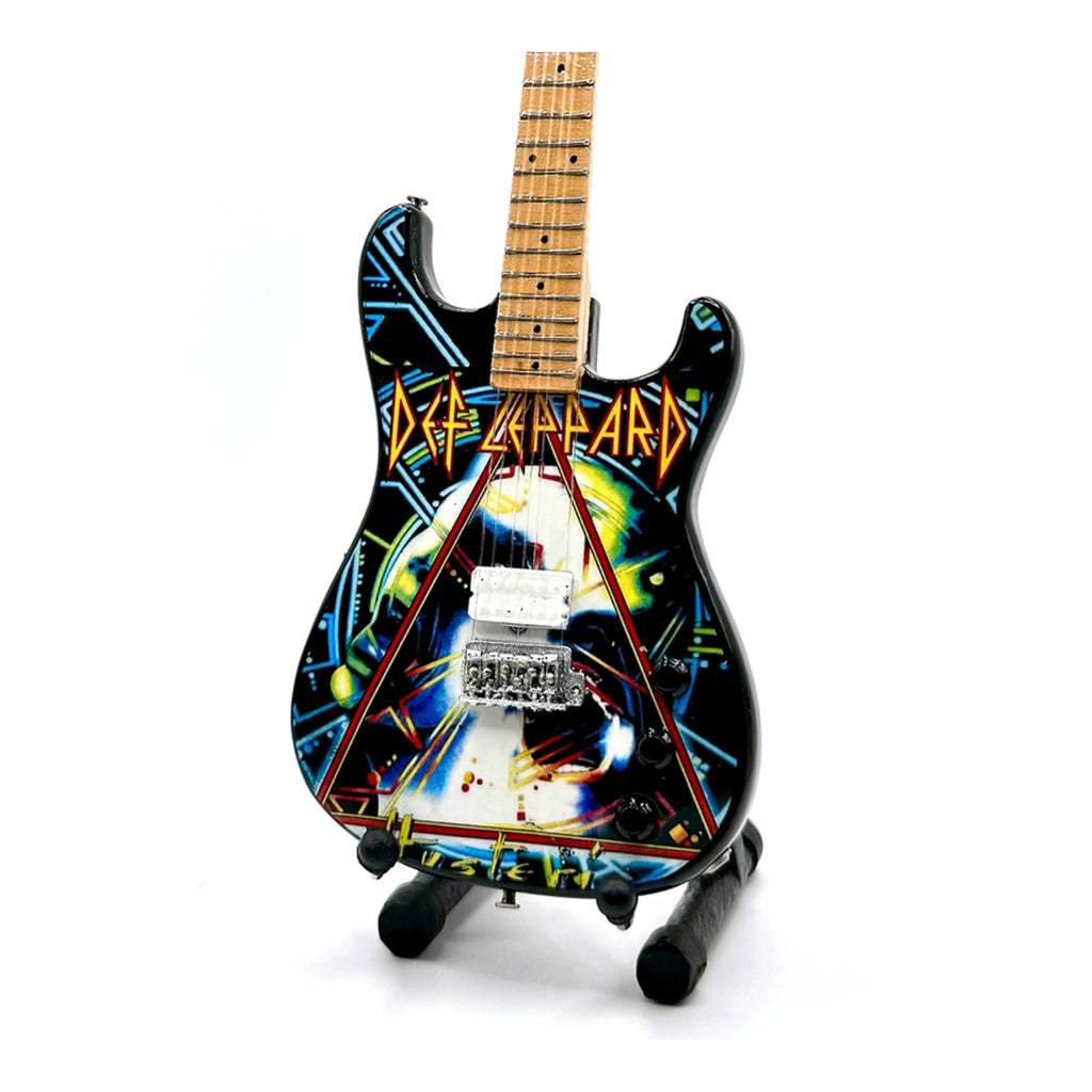 DEF LEPPARD - FULL SET OF 6 MINI GUITARS