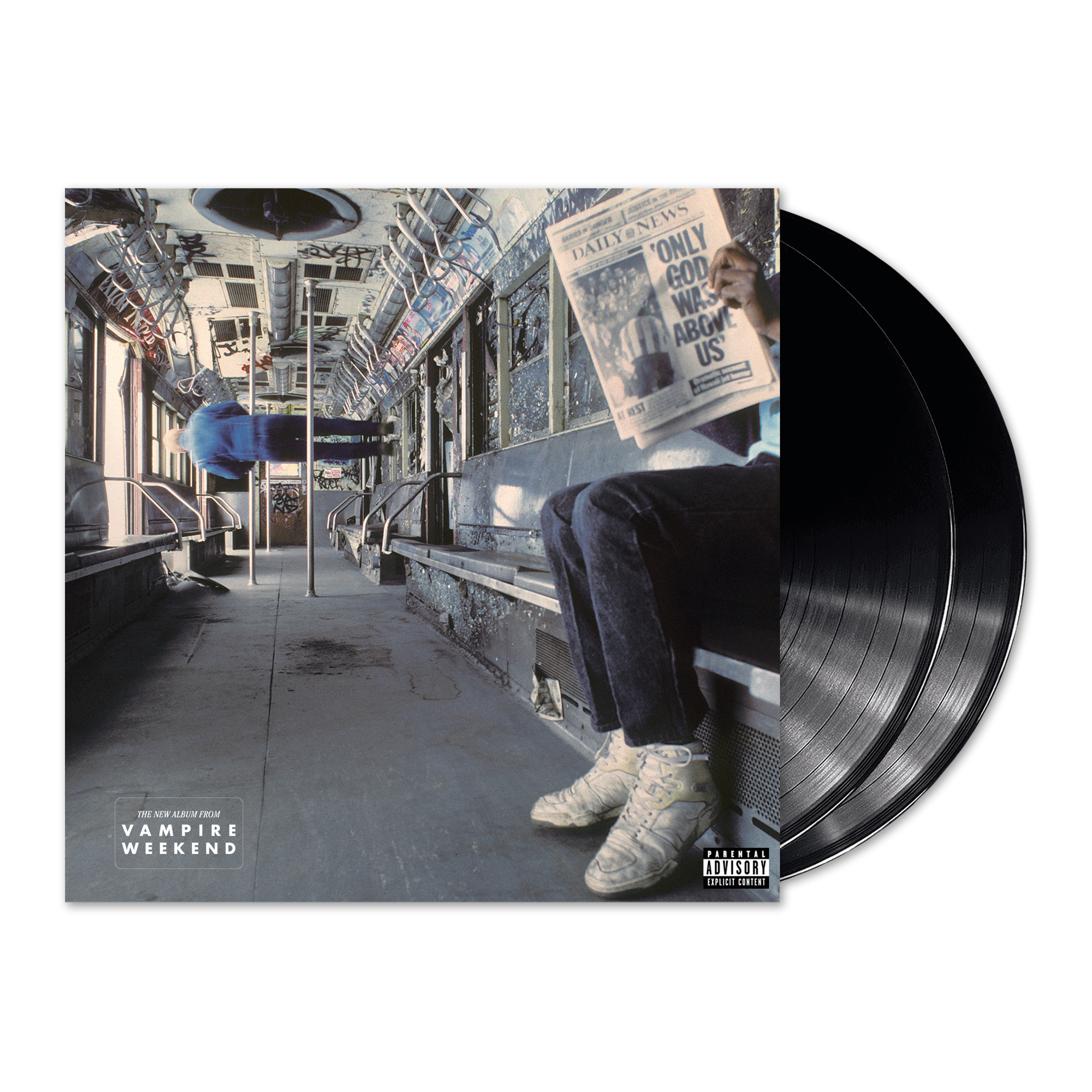 VAMPIRE WEEKEND - ONLY GOD WAS ABOVE US - 2-LP - VINYL LP