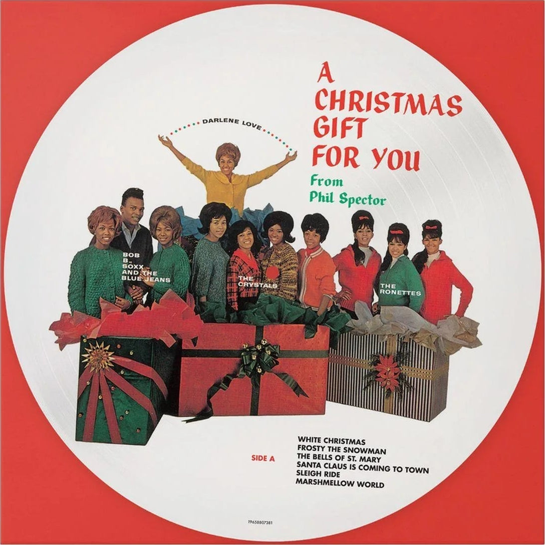 VARIOUS ARTISTS - A CHRISTMAS GIFT FOR YOU FROM PHILLES RECORDS - PICTURE DISC - VINYL LP