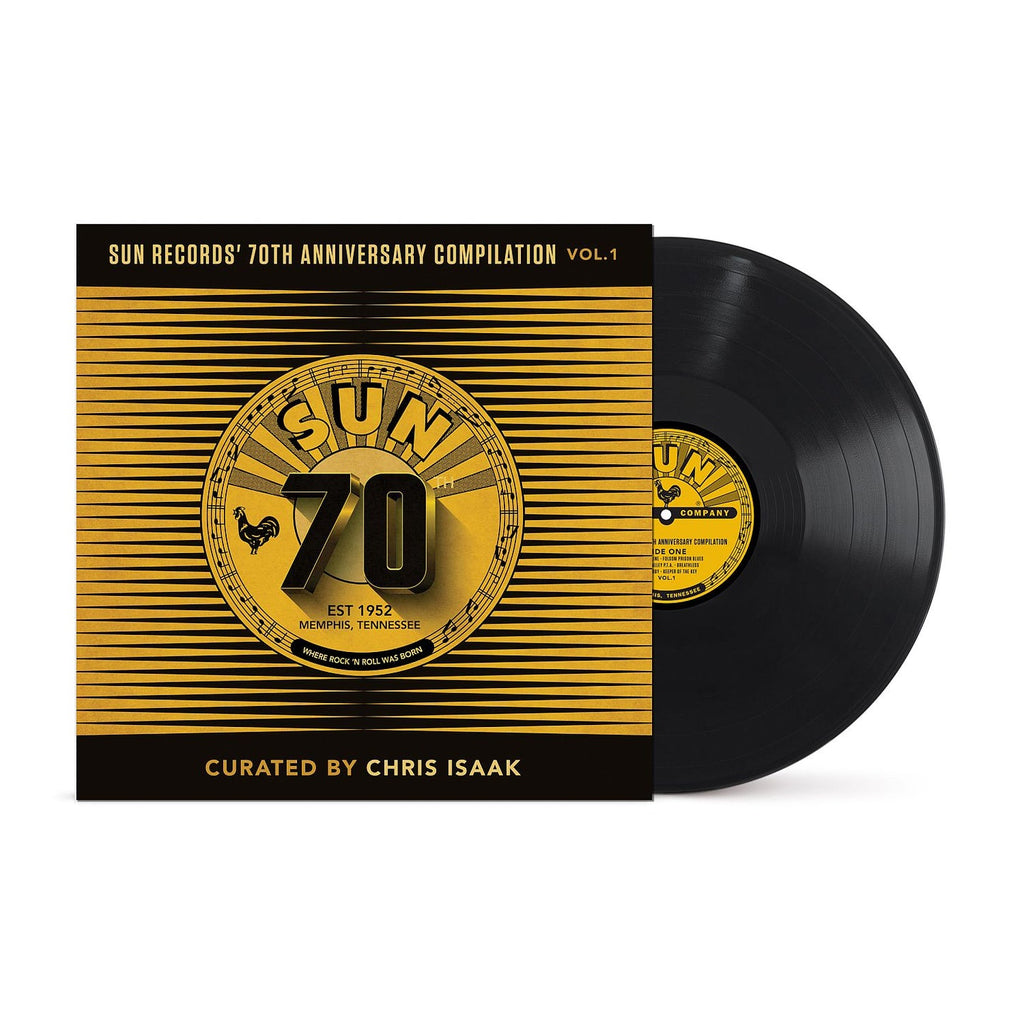 VARIOUS ARTISTS - SUN 70TH: SUN RECORDS ANNIVERSARY COMPILATION VOL. 1 - CURATED BY CHRIS ISAAK - VINYL LP
