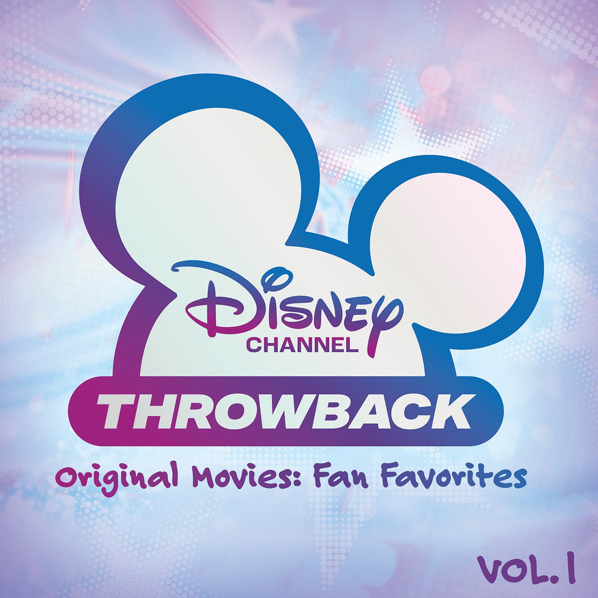 VARIOUS ARTISTS - DISNEY CHANNEL THROWBACK - ORIGINAL MOVIES: FAN FAVORITES - VOL. 1 - CLEAR BLUE COLOR - VINYL LP