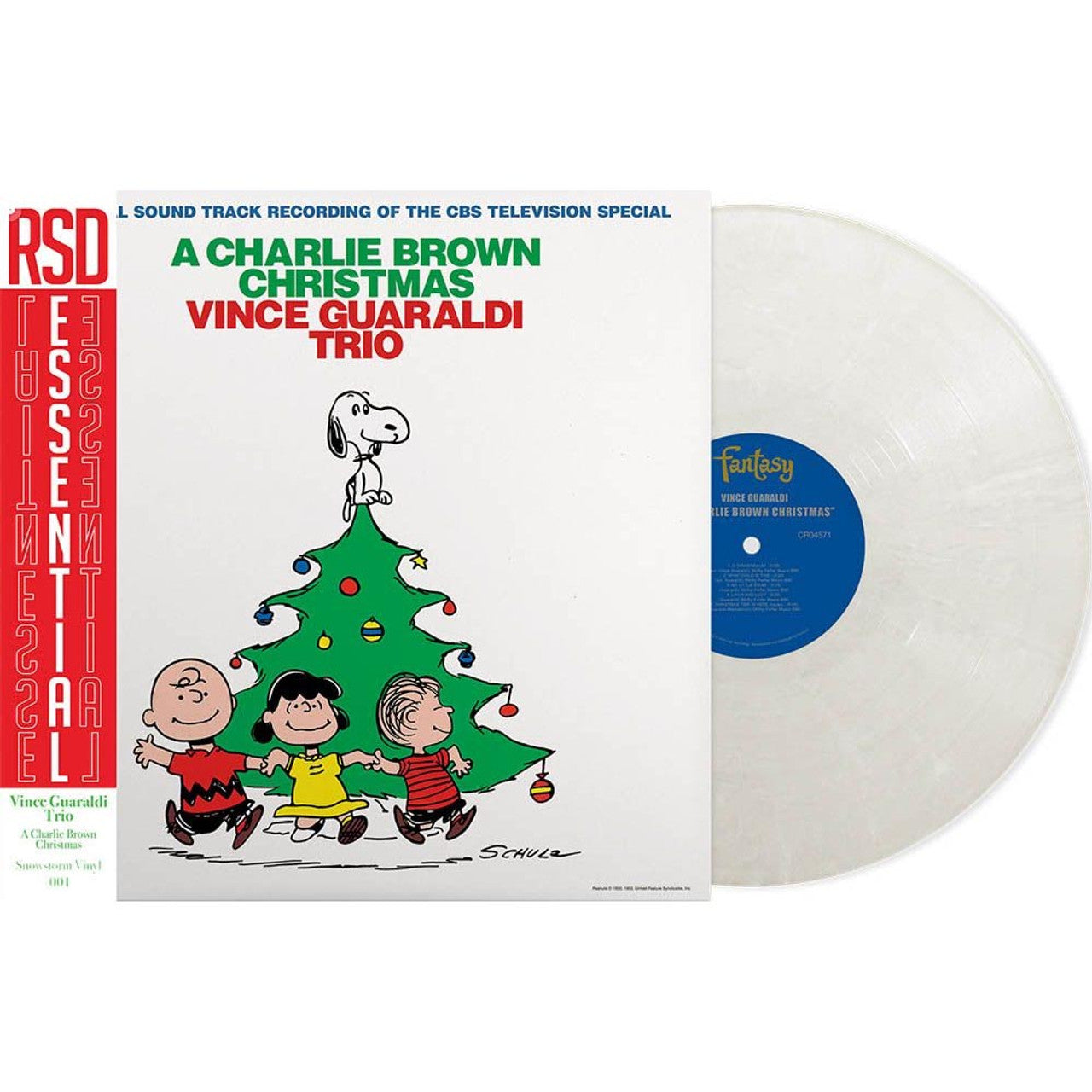 VINCE GUARALDI - A CHARLIE BROWN CHRISTMAS - INDIE EXCLUSIVE - SNOWSTORM COLOR -VINYL LP