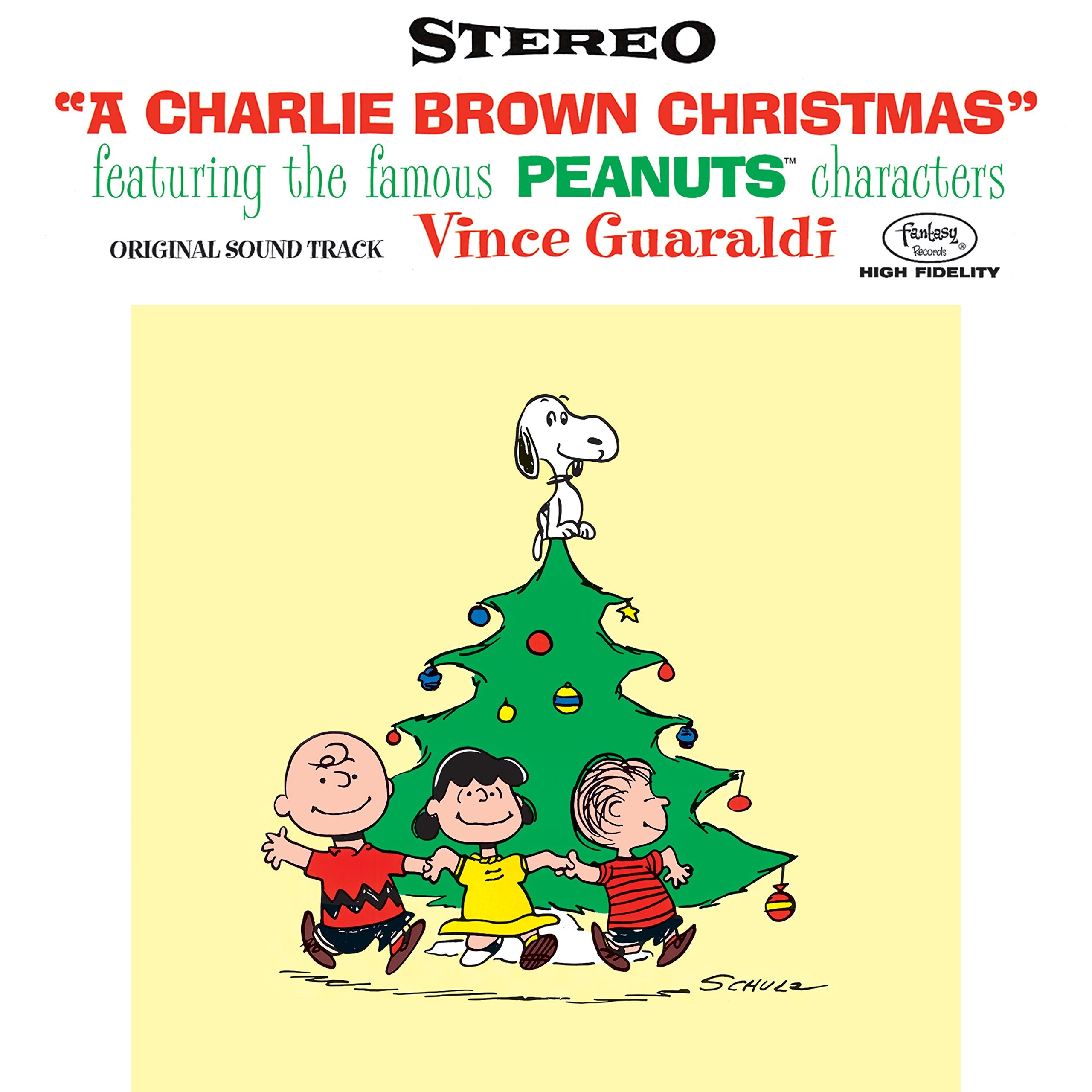VINCE GUARALDI TRIO - A CHARLIE BROWN CHRISTMAS: THE ORIGINAL SOUNDTRACK RECORDING OF THE CBS TELEVISION SPECIAL - VINYL LP