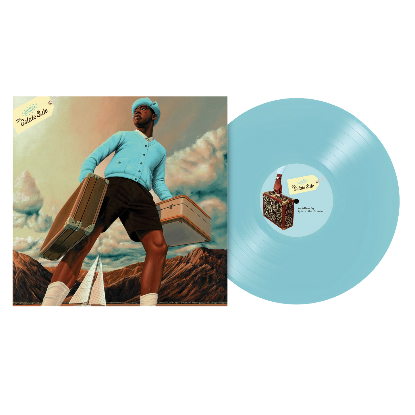 TYLER THE CREATOR - CALL ME IF YOU GET LOST: THE ESTATE SALE - BLUE COLOR - 3-LP - VINYL LP