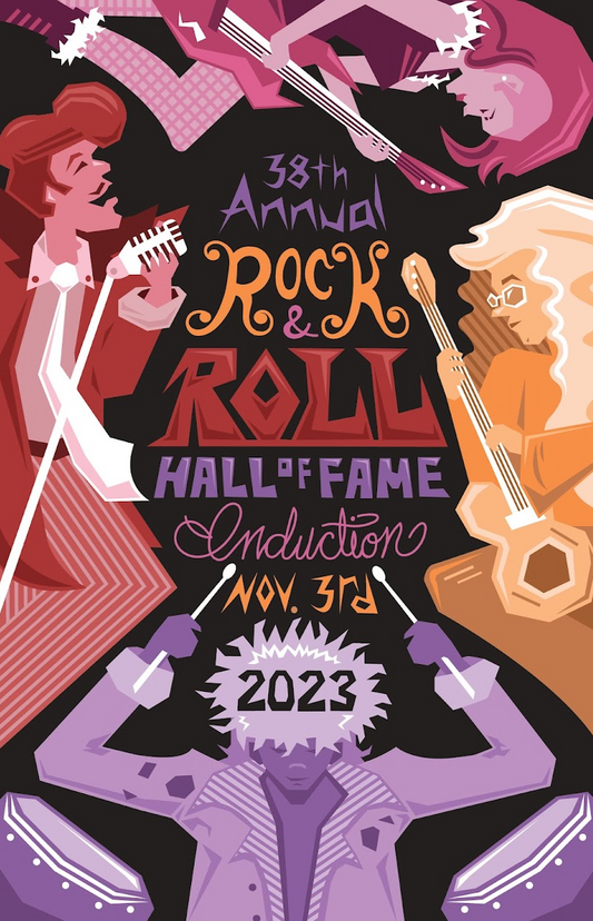CLEVELAND INSTITUTE OF ART - STUDENT ARTIST 2023 INDUCTION POSTER #1