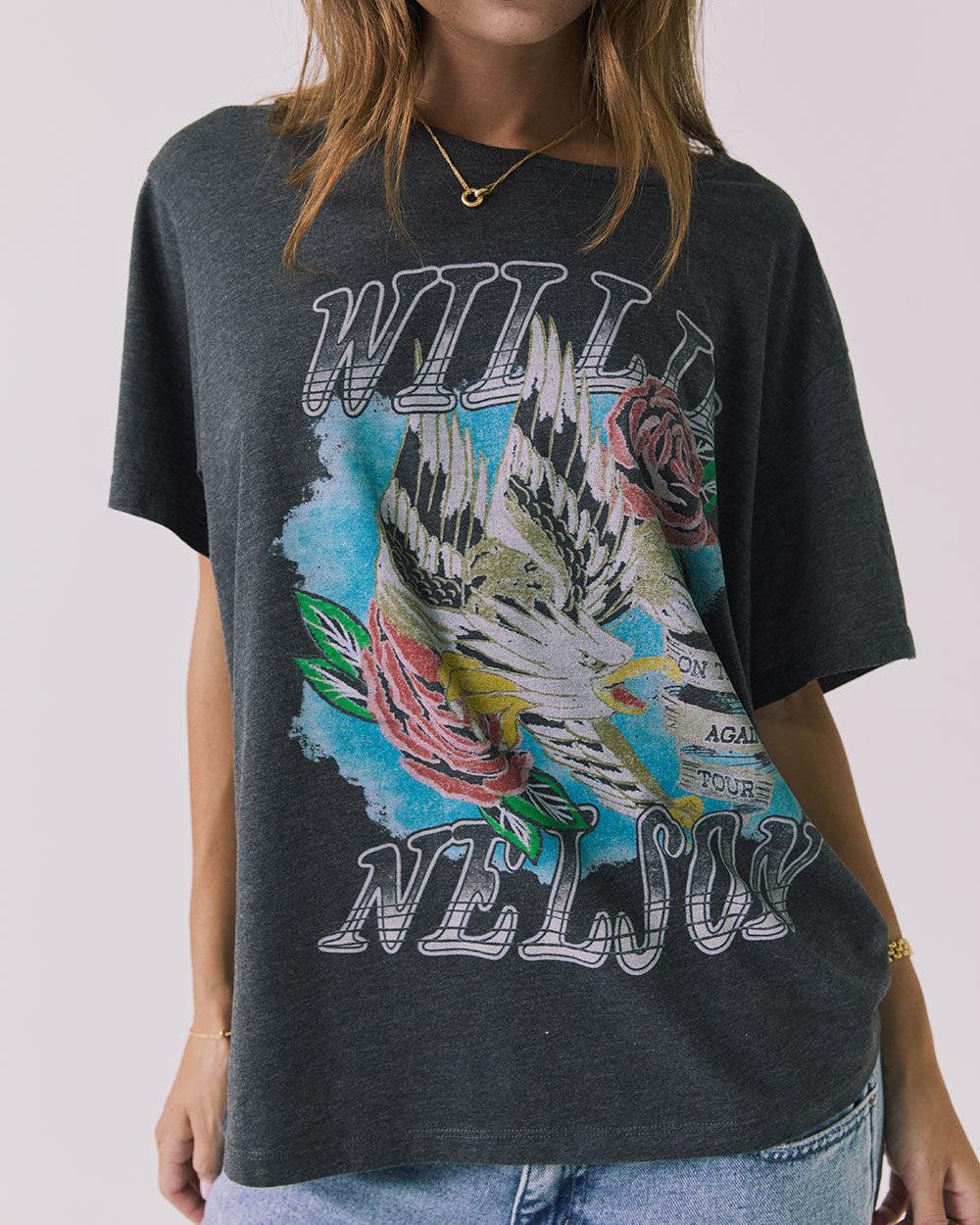 WILLIE NELSON - ON THE ROAD AGAIN T-SHIRT