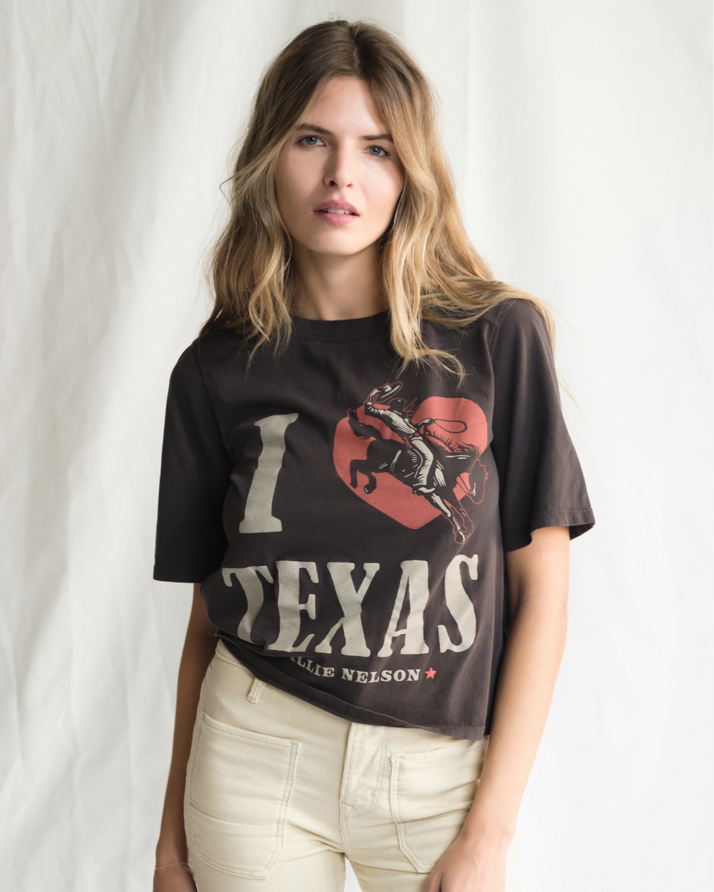 WILLIE NELSON - I LOVE TEXAS T-SHIRT