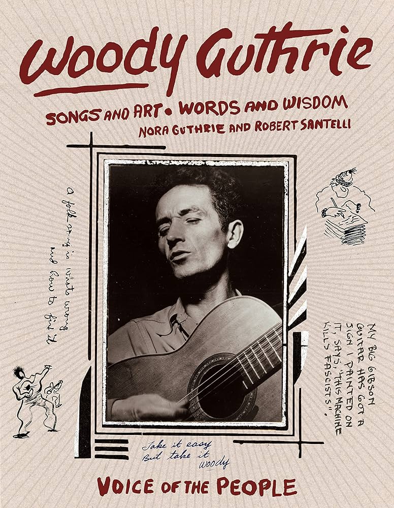 WOODY GUTHRIE - SONGS AND ART - HARDCOVER - BOOK