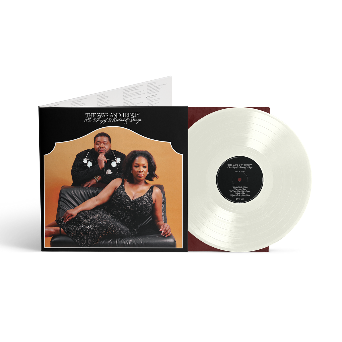 THE WAR AND TREATY - THE STORY OF MICHAEL & TANYA - WHITE COLOR - VINYL LP