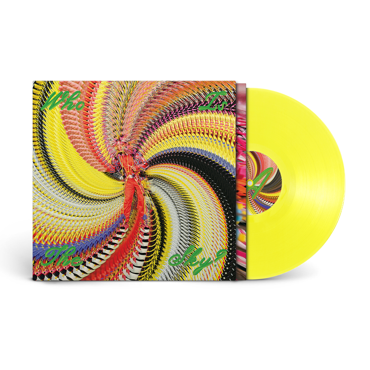 DAVID BYRNE - ¿QUIÉN ES EL CIELO? - COLOR AMARILLO LIMÓN - LP DE VINILO 