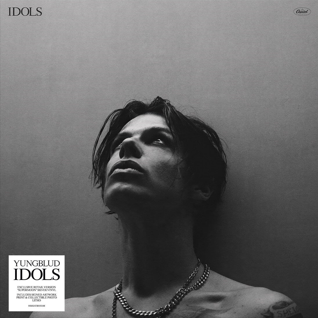 YUNGBLUD - IDOLS - INDIE EXCLUSIVE - SILVER COLOR - VINYL LP