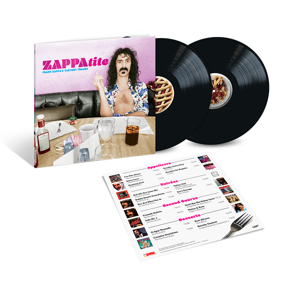 FRANK ZAPPA - ZAPPAtite: FRANK ZAPPA'S TASTIEST TRACKS - 2-LP - VINYL LP