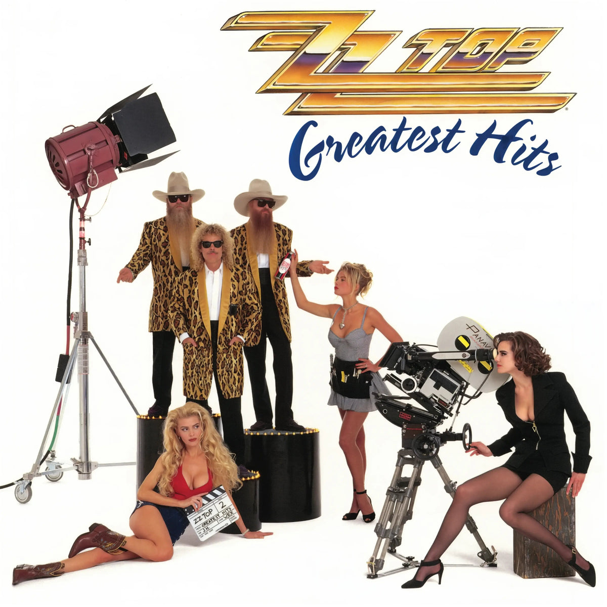ZZ TOP - GREATEST HITS - BLUE + YELLOW COLOR - 2-LP - VINYL LP