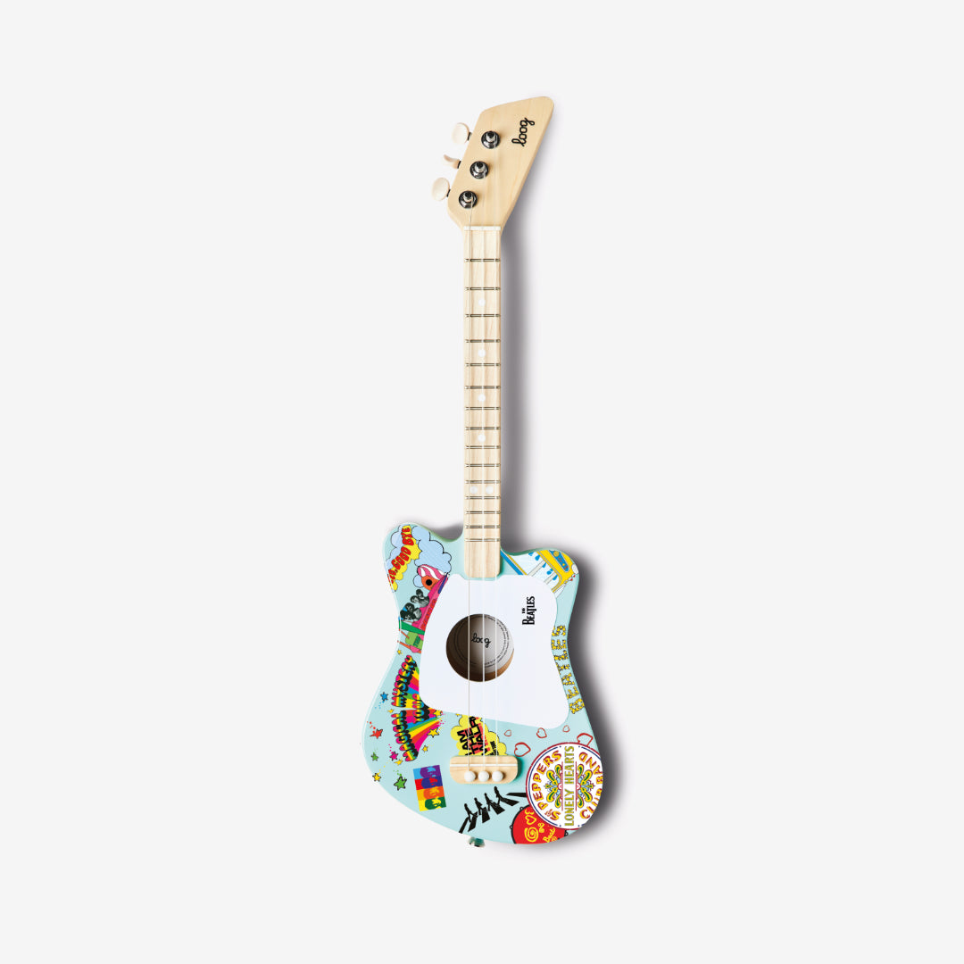 THE BEATLES x LOOG GUITARS - MINI GUITARRA SGT. PEPPERS