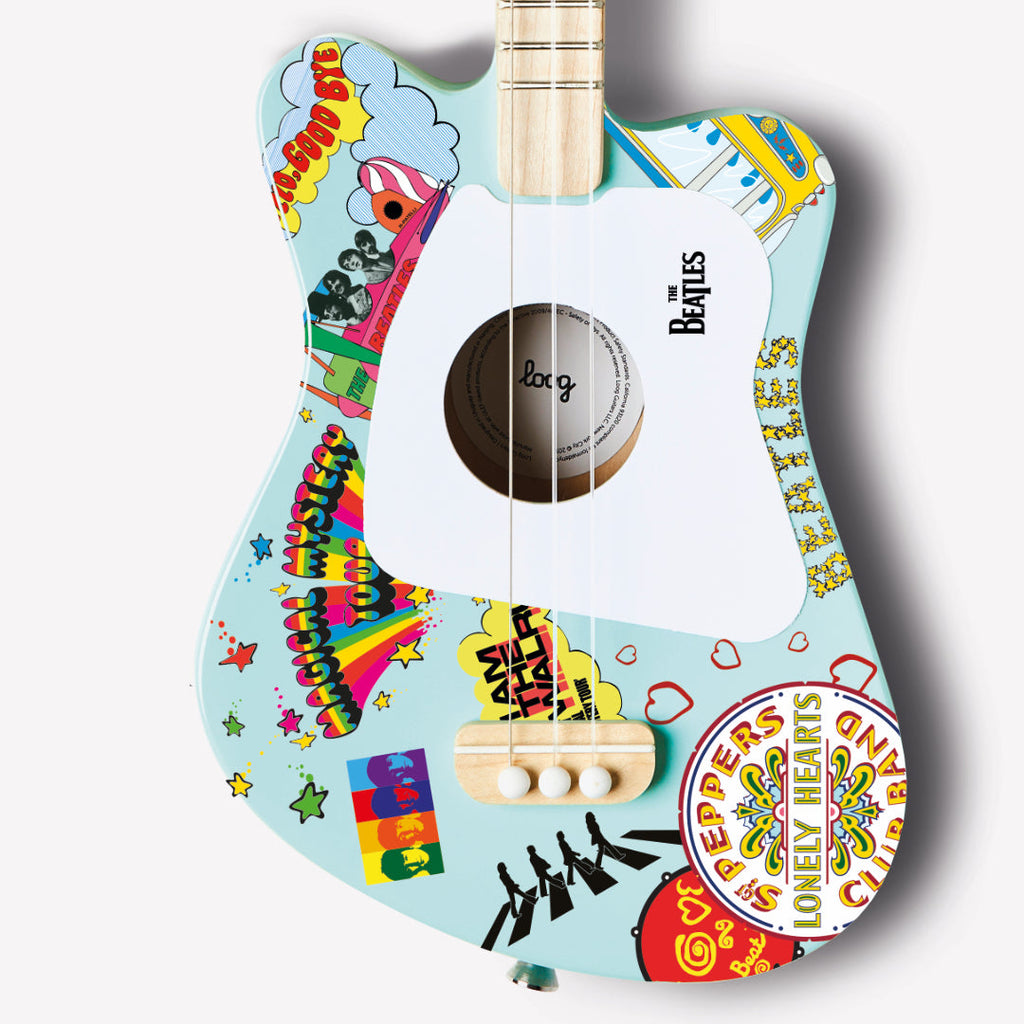 THE BEATLES x LOOG GUITARS - MINI GUITARRA SGT. PEPPERS