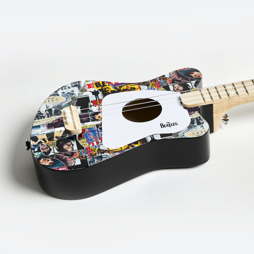 THE BEATLES x LOOG GUITARS - COLLAGE MINI GUITAR BUNDLE