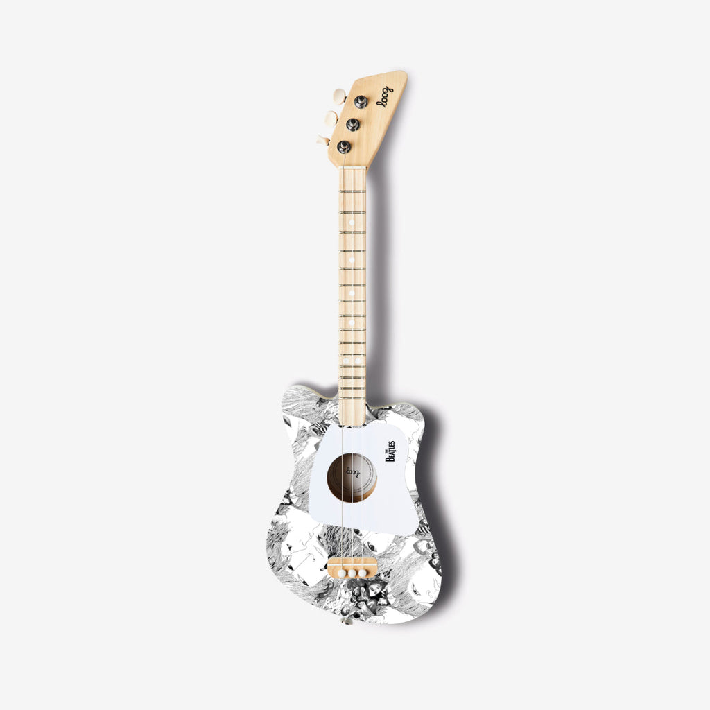THE BEATLES x LOOG GUITARS - PAQUETE DE MINI GUITARRA REVOLVER