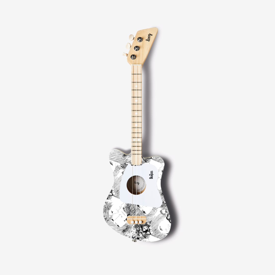 THE BEATLES x LOOG GUITARS - PAQUETE DE MINI GUITARRA REVOLVER