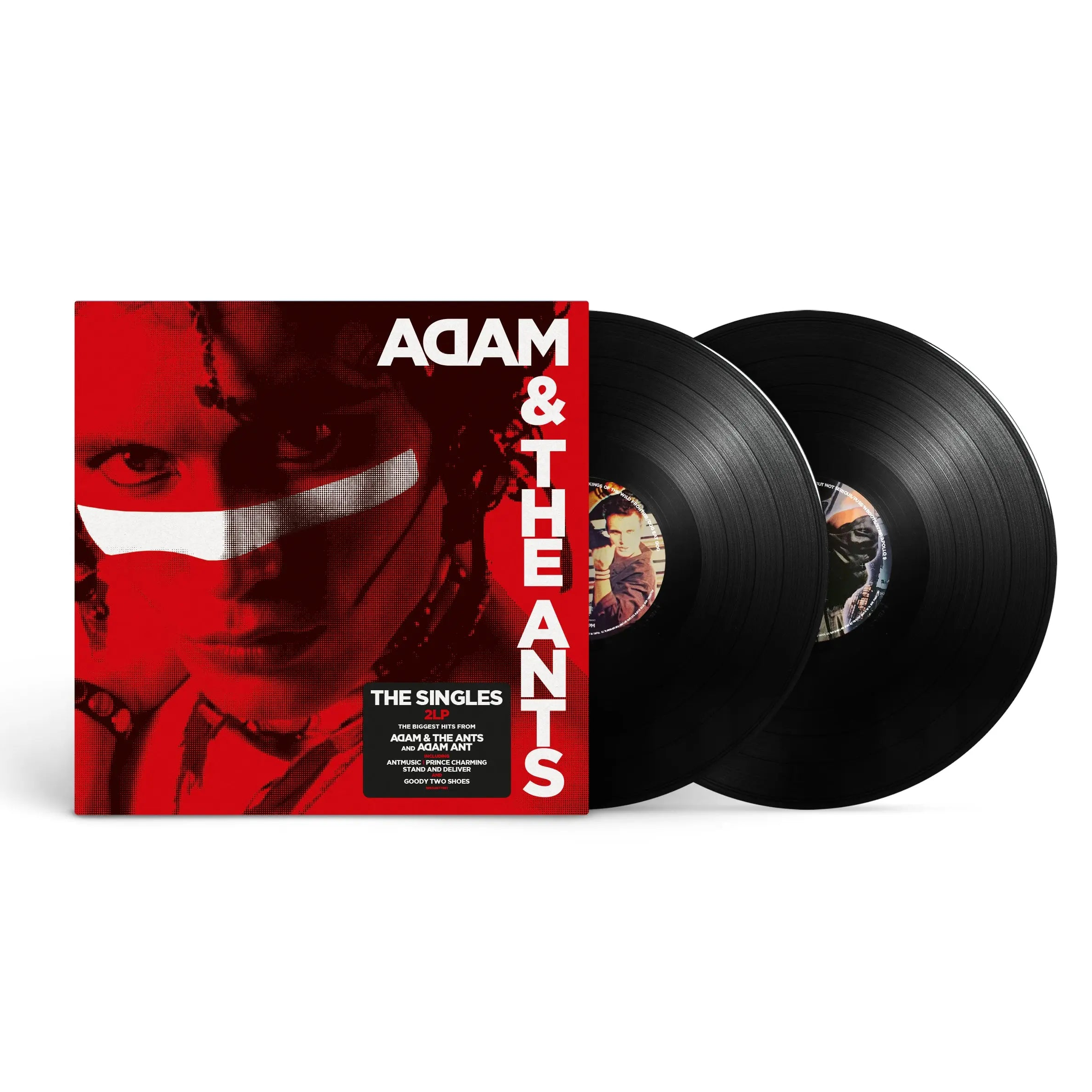 ADAM & THE ANTS - THE SINGLES - 2-LP - VINYL LP