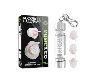ROCK HALL X EARPEACE MUSIC PRO MAX 24dB PROTECTION EAR PLUGS