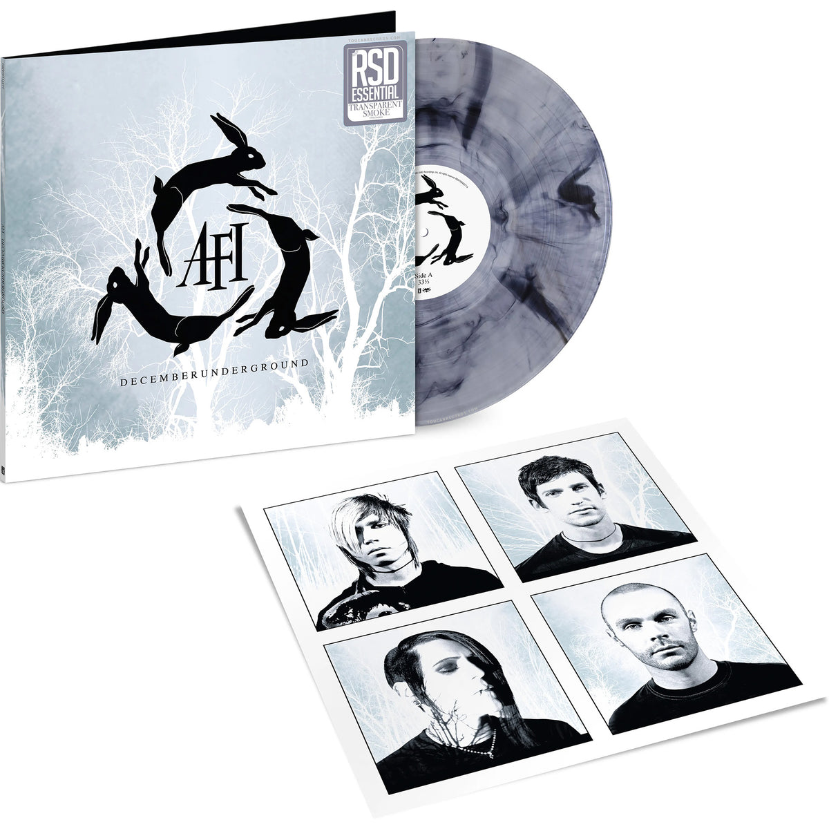 AFI - DECEMBERUNDERGROUND - SMOKE COLOR - VINYL LP