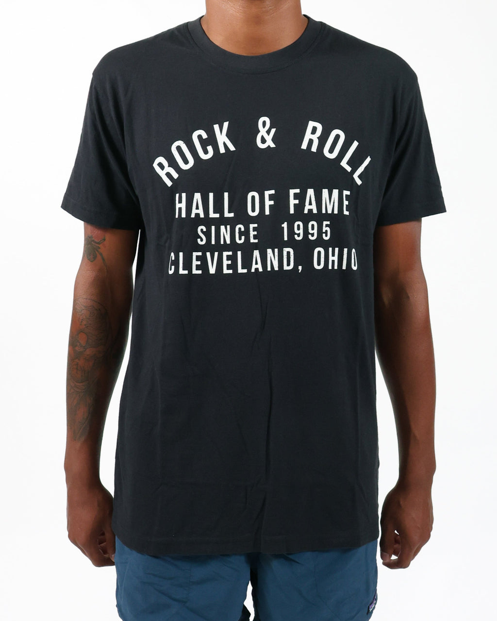 ROCK HALL ARCHED HALL OF FAME T-SHIRT